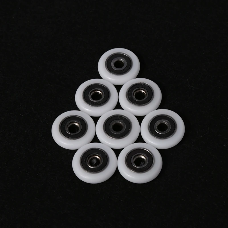 8 шт. ролики для душевой двери колеса литье шкивы запасные части диаметр 23