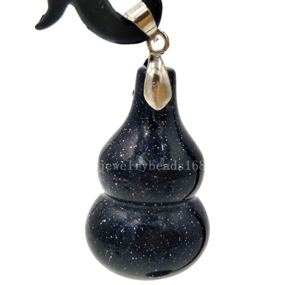 Labardorite Опал Золотой Камень Синий Песок Тигры глаз Кристалл целая Тыква кулон