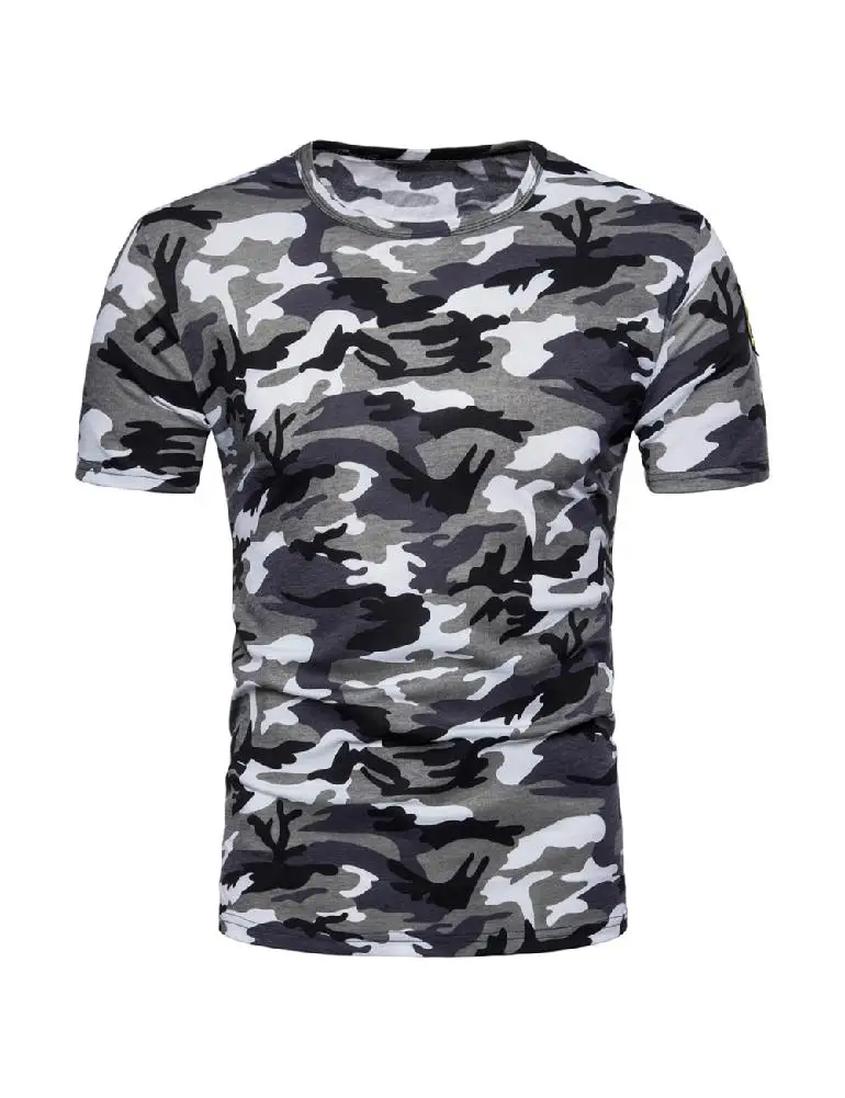 Брендовая одежда новая летняя футболка мужская с коротким рукавом тактическая