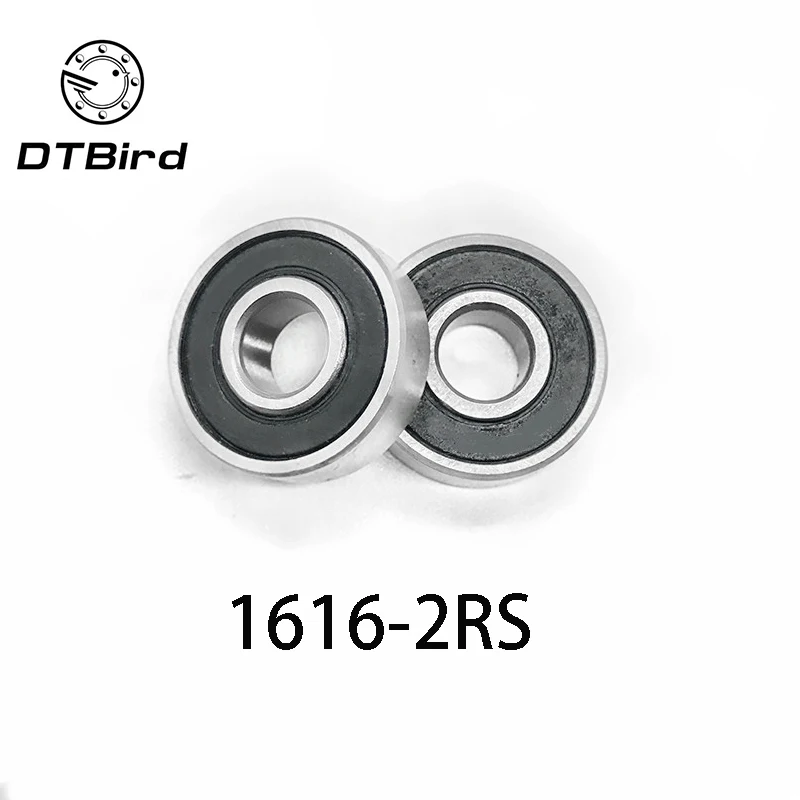 10 шт. радиальные шарикоподшипники 1/2x1 1/8x3/8 дюйма 1616 RS|rs|rs bearingsrs 3 |
