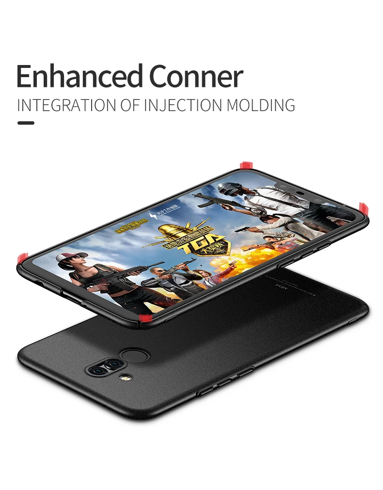 Huawei mate 20 lite чехол MSVII тонкий PC матовый полный защитный чехол для huawei mate 20 pro чехол mate 20X20 X чехол для телефона s