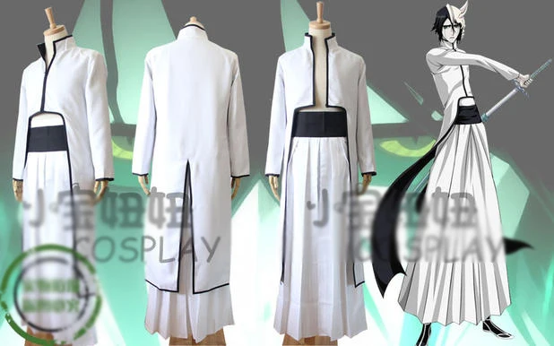 Отбеливатель Косплей отбеливатель Whit Ulquiorra Cifer Grimmjow Jaggerjack косплей костюм унисекс
