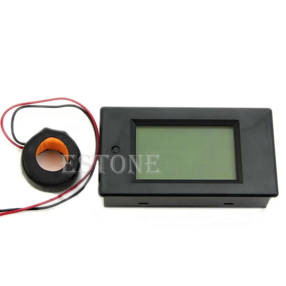 AC 80 260V LCD цифровой 100A вольт ватт измеритель мощности Амперметр Вольтметр 110V 220V