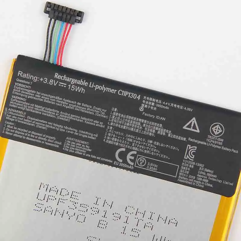 

Original High Capacity C11P1304 Battery For ASUS MEMO PAD HD 7 ME173X K00U K00B HD7 3950mAh