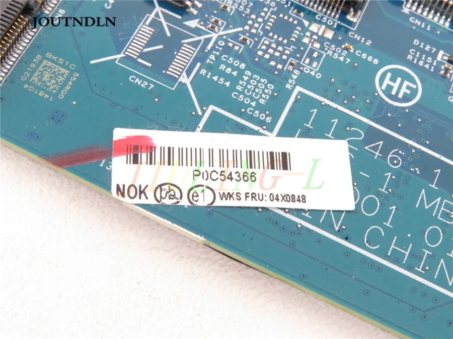 Материнская плата JOUTNDLN для ноутбука lenovo thinkpad Carbon X1 с i5-3337U процессором и 4 Гб ОЗУ