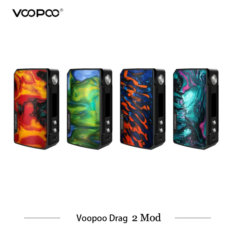 В наличии электронные сигареты моды Voopoo перетащите 2 Mod 177 Вт Dual Батарея