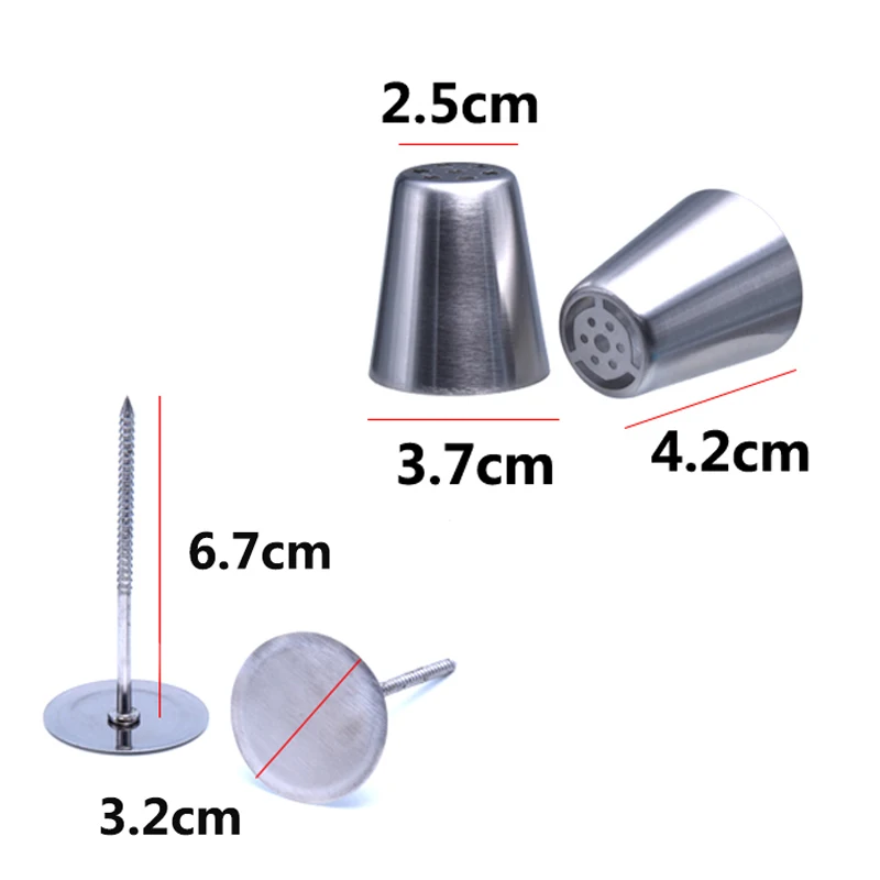 25 шт./компл. наконечники для торта русские Кондитерские с кондитерскими мешками