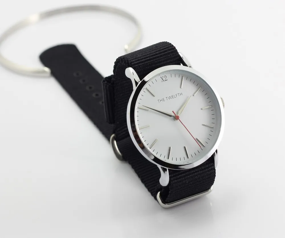 Новые продукты высокое качество Montre homme X2 двенадцатый мужские модные часы черные нейлоновые ремешки мужские часы кварцевые часы мужские