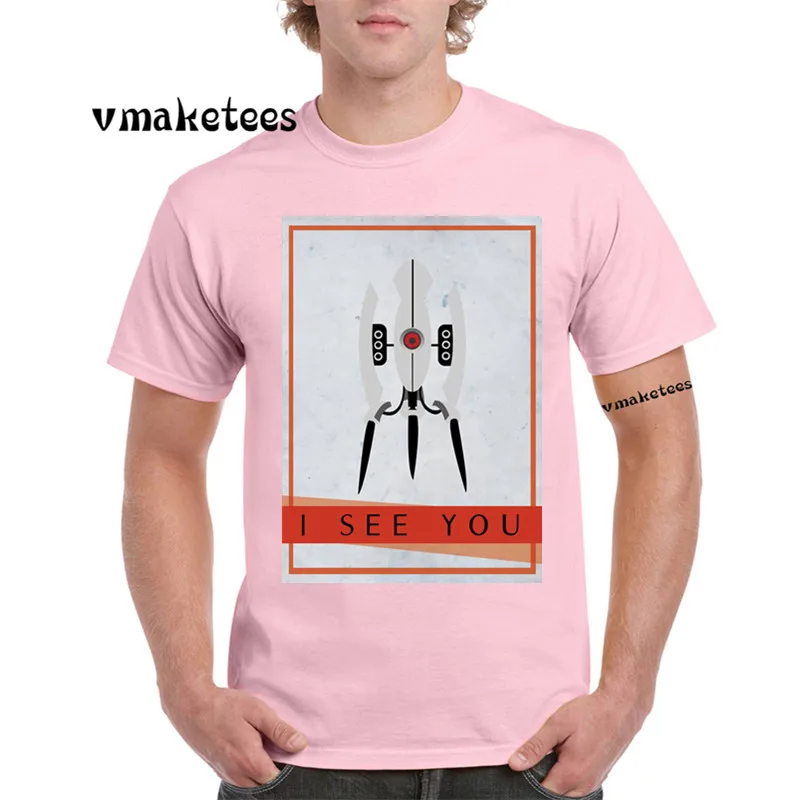 PORTAL Game Fashion T-shirt O-Neck Short Sleeve Summer Casual Unisex Funny Tshirt GMT4307 | Мужская одежда
