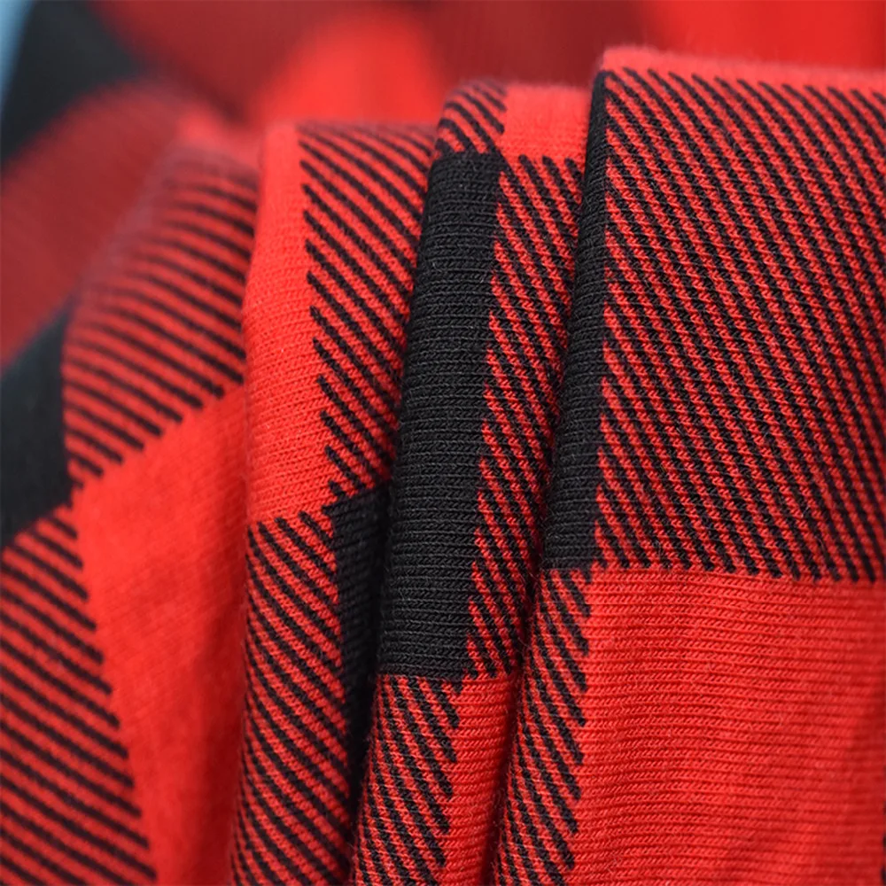 2018 клетчатый узор с принтом модная одежда Джерси ткань шитье женские брюки