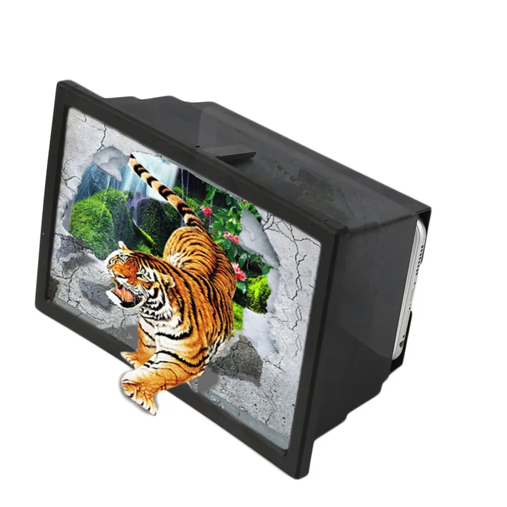 Оригинальный простой экран Лупа 3D фильм усилитель 3X зум устройство для