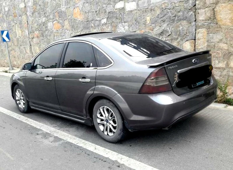 Для FOCUS Sedan 2009 2010 2011 задний спойлер высокого качества ABS задний спойлер праймер DIY любой цвет спойлер для Ford Focus Sedan