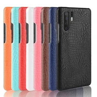 for huawei p30 pro case huawei p30pro vintage crocodile pu leather hard cover for huawei p30 pro protective phone bag cases