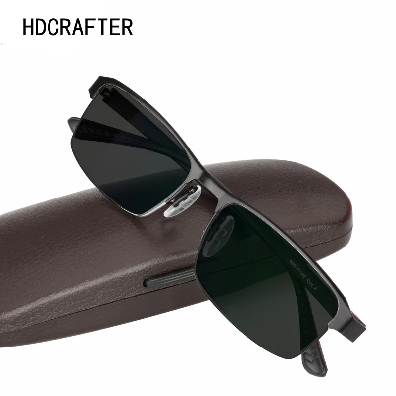 

HDCRAFTER Titanium Alloy Photochromic Reading Glasses for Men Hyperopia Presbyopia with diopters Presbyopia Glasses Sunglasses