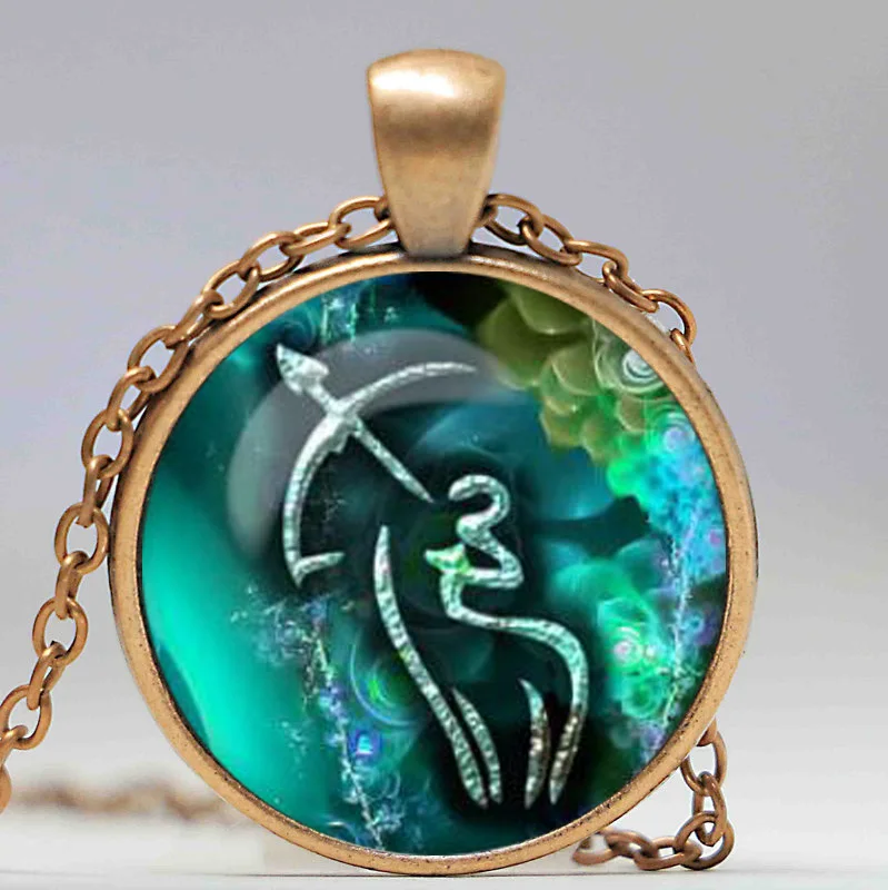 Стрелец Цепочки и ожерелья кулон ювелирные изделия знак зодиака Созвездие