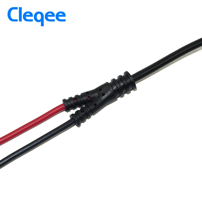 Cleqee P1007 BNC штепсельная вилка Q9 к двойному крюку зажим тестовые щупы кабеля 120