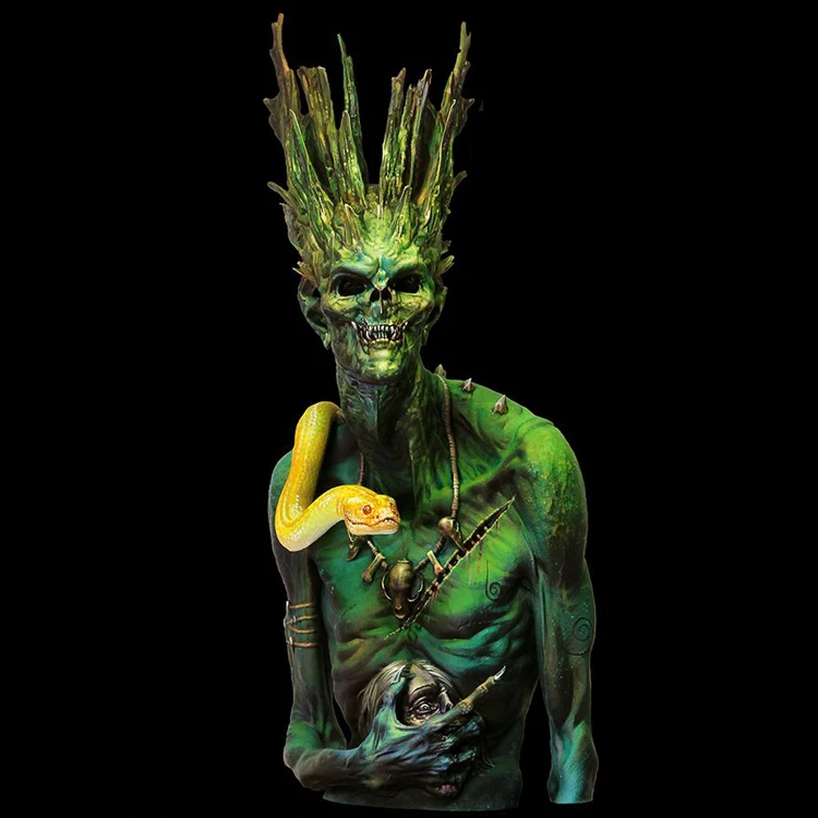 1/10 Ydrasil Смола модель бюста GK научно фантастическая тема разобранный и