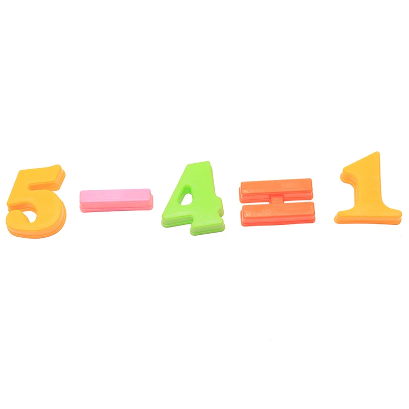 Магниты на холодильник фигурка-палочка Обучающие игрушки милые буквы/цифры