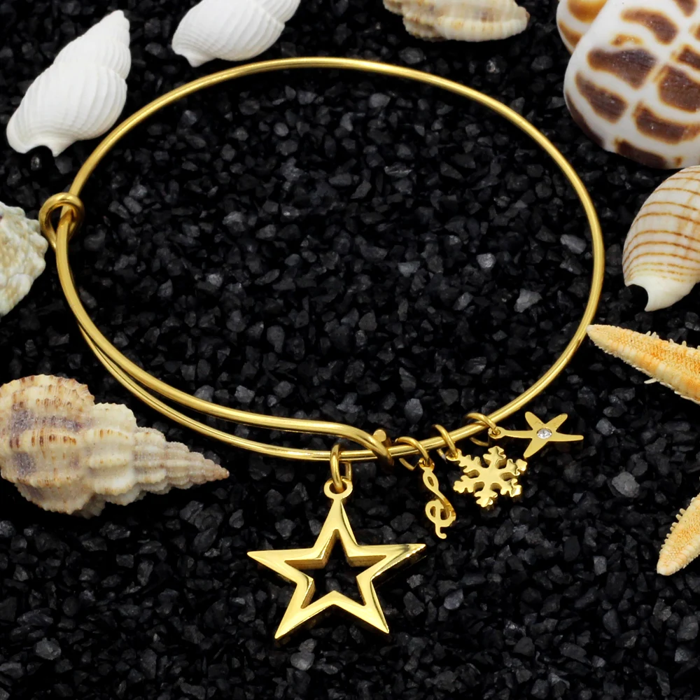 LUXUKISSKIDS 316L из нержавеющей стали кулон в виде полой звезды Свадебные винтажные