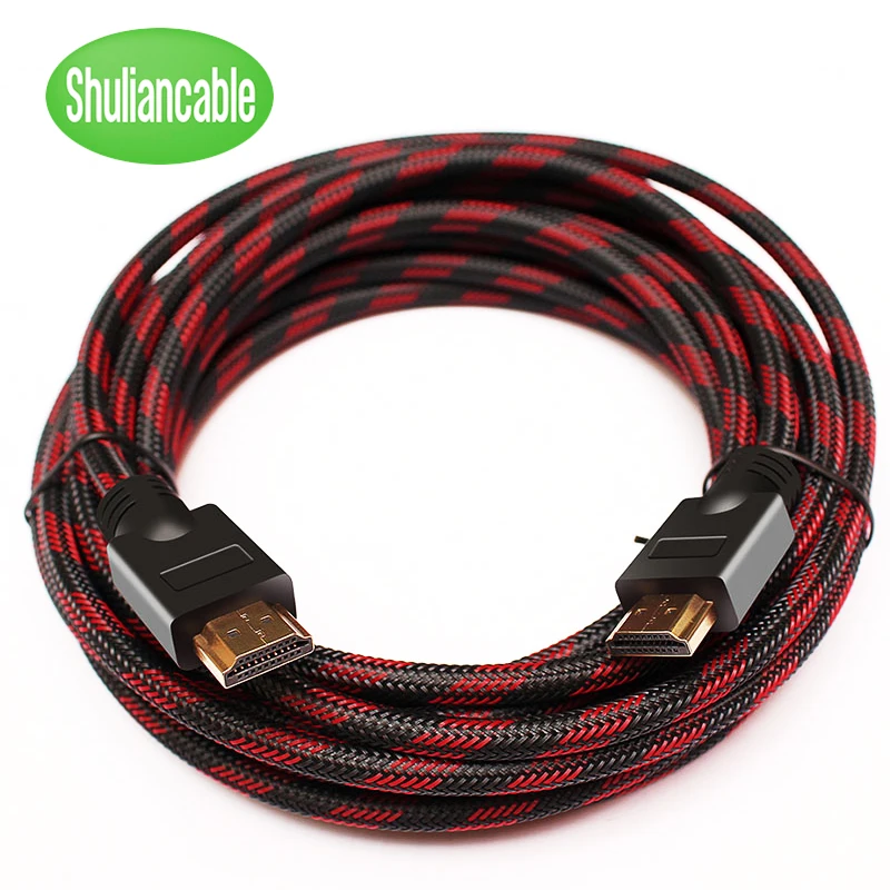 Кабель HDMI 2.0 Shuliancable кабель 1 м 2 3 5 10 15 20 м|Кабели VGA| |