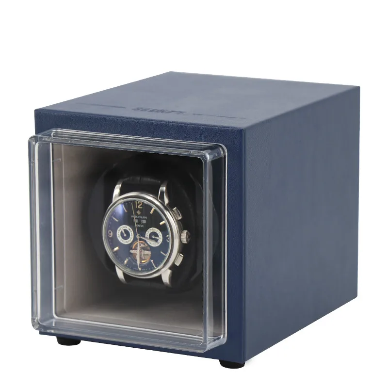 New Mini Portable Auto Silent Watch Winder Holder Display Automatic Mechanical Winding Box Jewelry Watches | Наручные часы