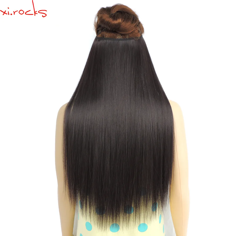 Ysz8060/5 шт. xi.rocks синтетические волосы цвета удлинитель парики ореолов или