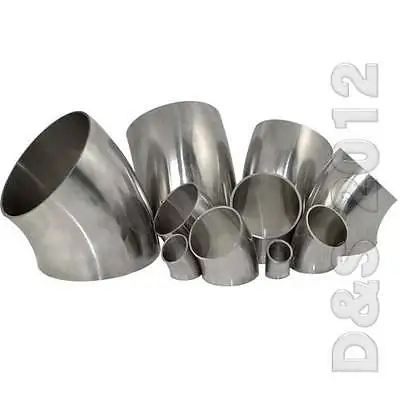 38 ММ 1-1/2 &quot1.5&quot Санитарно Weld Локоть Газа Место 45 Градусов Из Нержавеющей Стали 316 |