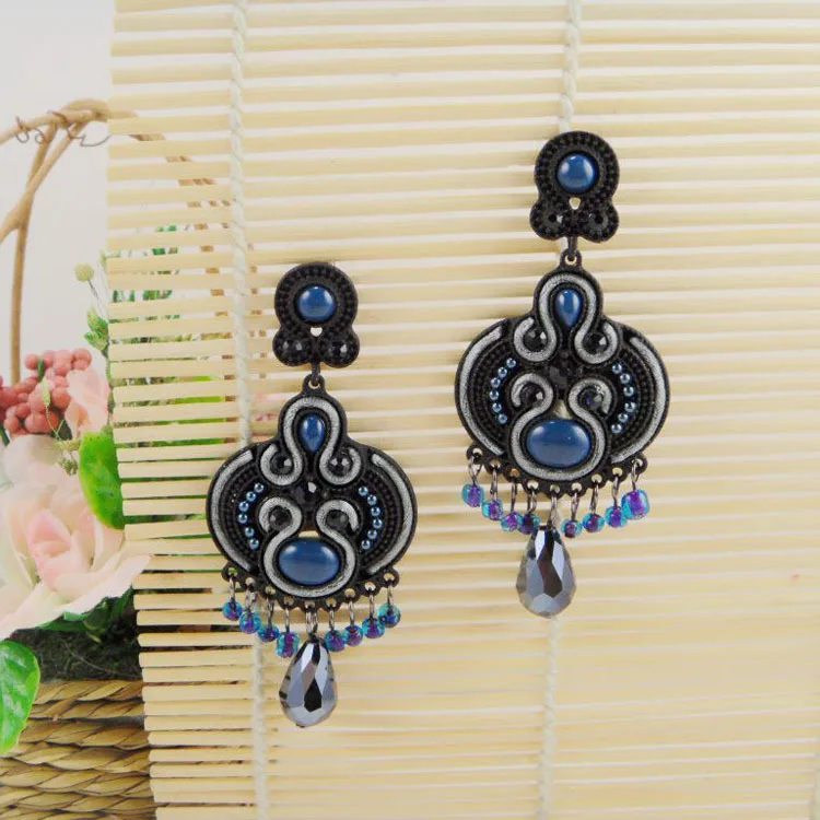 Винтажные Новые Модные женские ювелирные изделия Пакистан серьги aretes