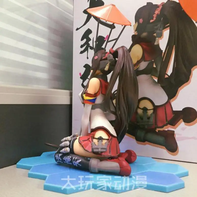 С зонтом Yamato Kantai Коллекция солдат ПВХ экшн фигурки модели игрушки Японские Аниме