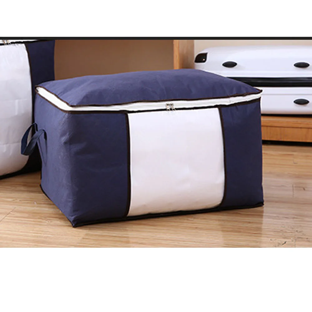 Large Capacity Quilt Clothing Storage Bag Pouch Holder Blanket Pillow Organizer