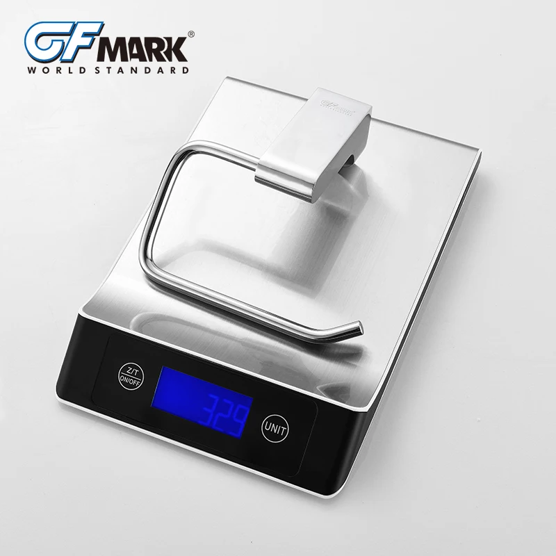 GFmark держатель для туалетной бумаги хромированный рулонный настенное крепление