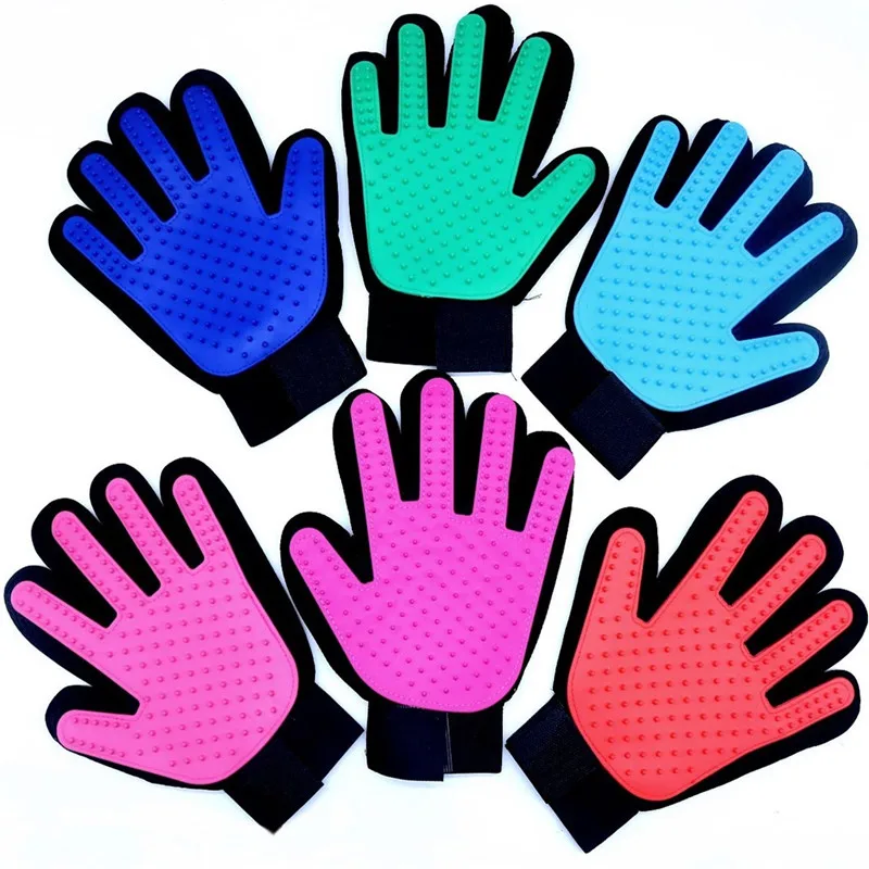 1 шт. перчатки для собак и кошек щетка чистки питомцев массажные расчески