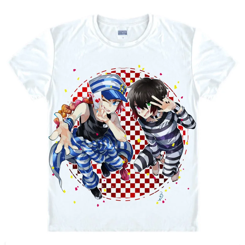 Style 6 Coolprint/футболка в стиле аниме «нанбака-цифры»; футболки с короткими рукавами; Hajime Sugoroku Kenshiro Yozakura; футболки для косплея; хентай - Цвет: Style 6