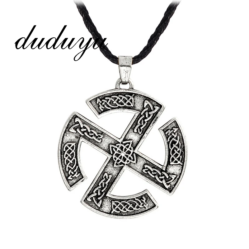 Скандинавские Викинги амулет мужское ожерелье в славянском стиле кулон с рунами