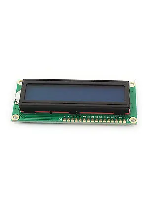 Модуль ЖК дисплея HD44780 контроллер LCM Синяя Подсветка 1602 16x2 символа|character lcd