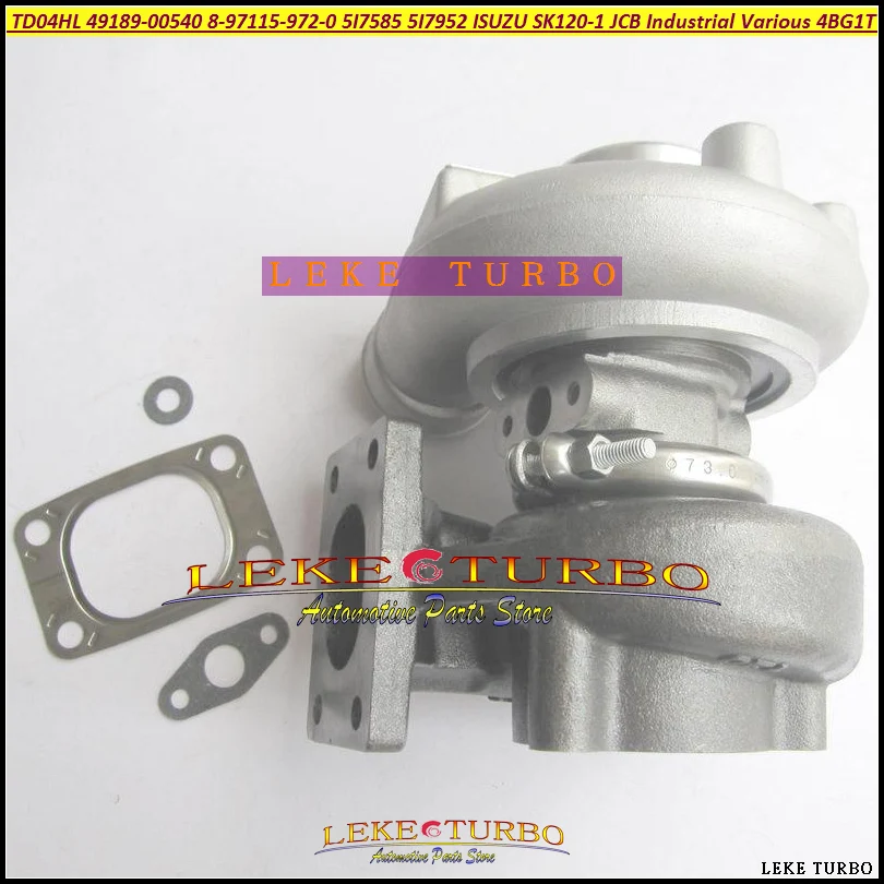 TD04HL 49189 00540 8971159720 5I7585 5I7952 Турбокомпрессор Для ISUZU SK120 1 JCB промышленные различные