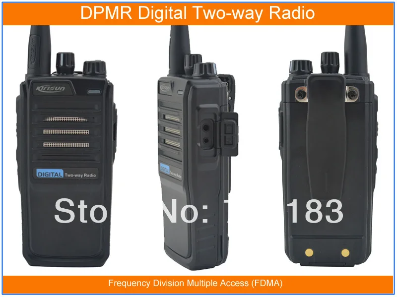 Цифровая портативная Двусторонняя рация Kirisun S565 UHF 400 470 МГц DPMR новинка 2014 10 км|radio
