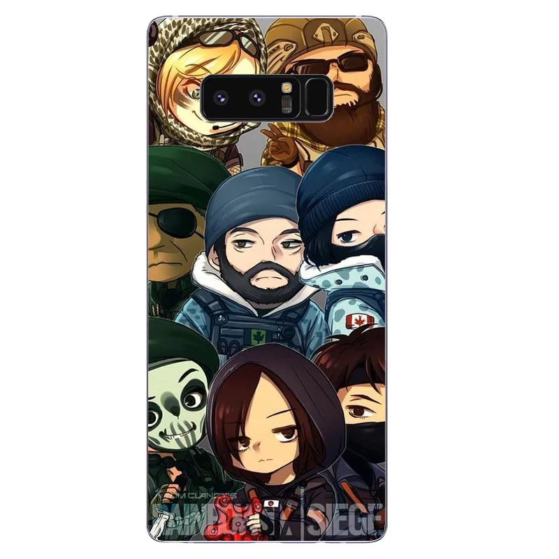 Чехол AKIRA Voltron Rainbow Six Siege YuGiOh для Samsung Galaxy S8 S7EDGE S9PLUS NOTE 7 8 9 rainbow six siege чехол