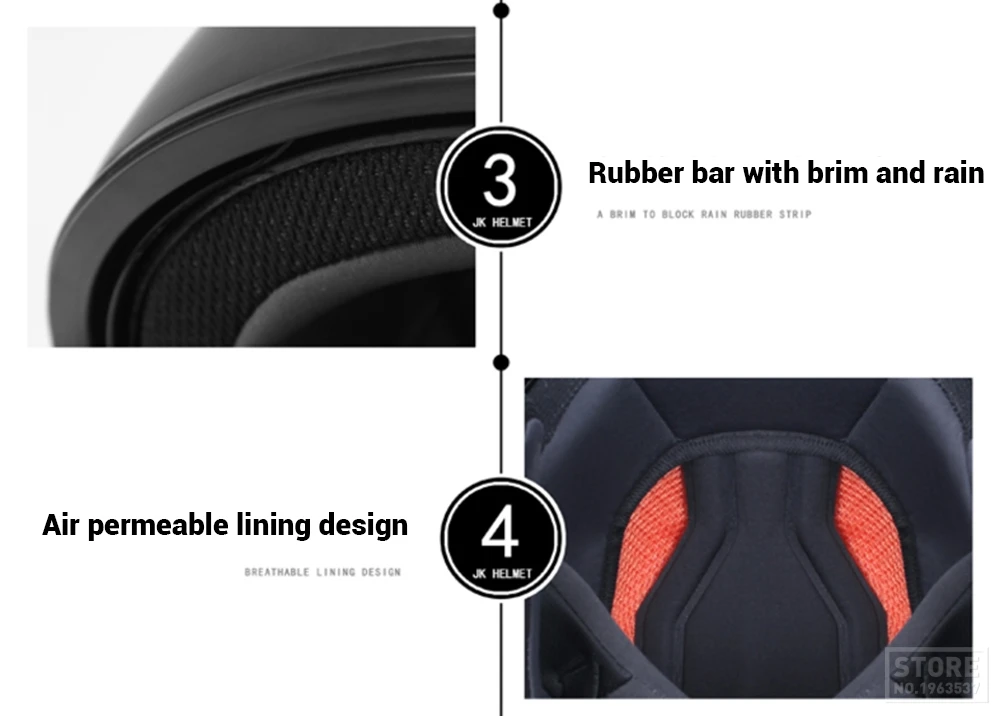 Мотоцикл Jiekai шлем Casco Мото шлем мотоциклетный шлем для мотокросса открытый шлем Ретро винтажный шлем