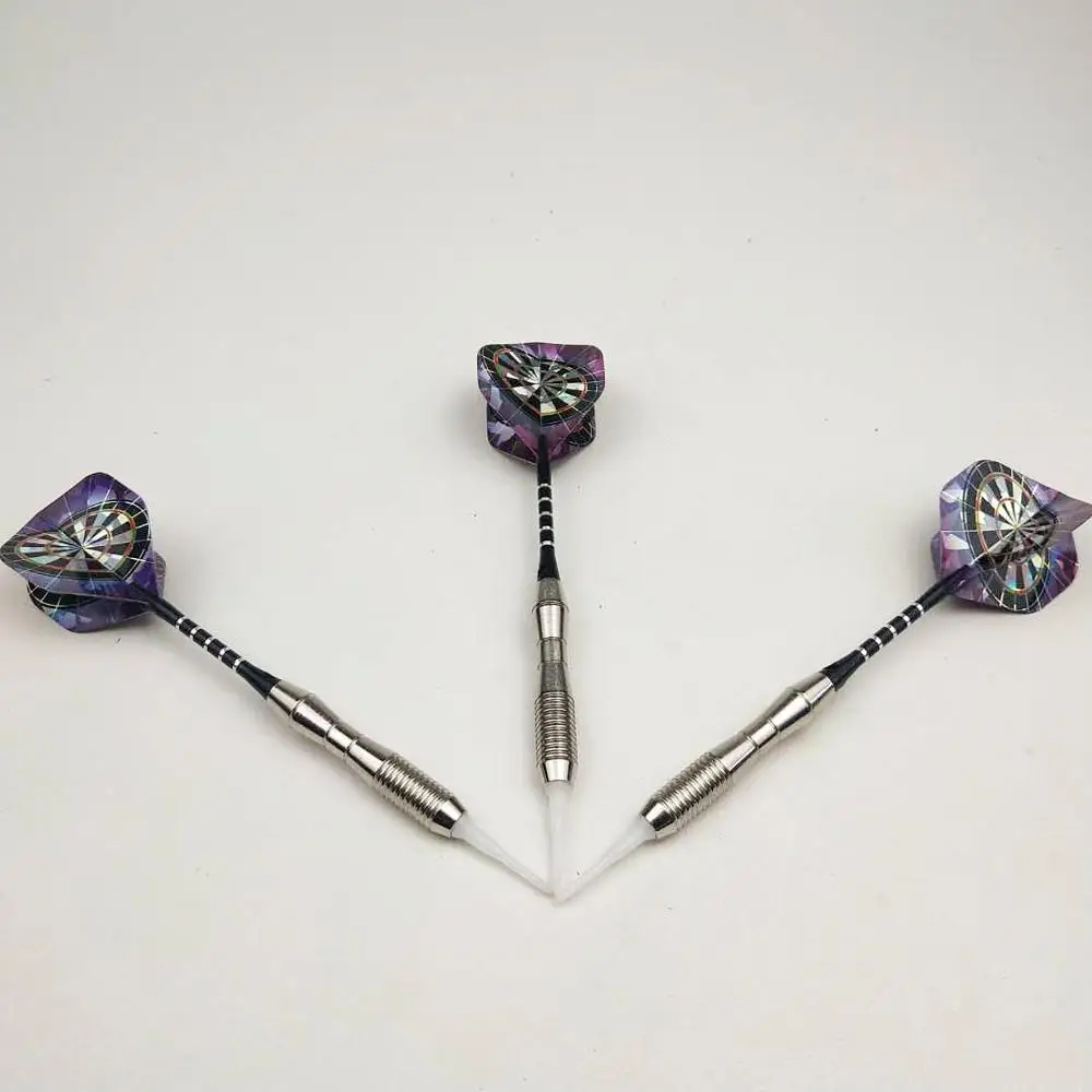 

3 pieces / 18g / soft darts needle professional electronic than with safety suit darts rod + laser leaf
