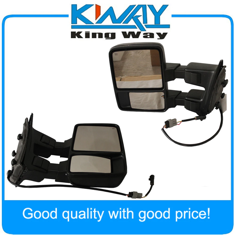 PAIR POWER HEATED TURN SIGNAL TOWING SIDE MIRROR FOR 2008-2013 FORD SUPER DUTY | Автомобили и мотоциклы