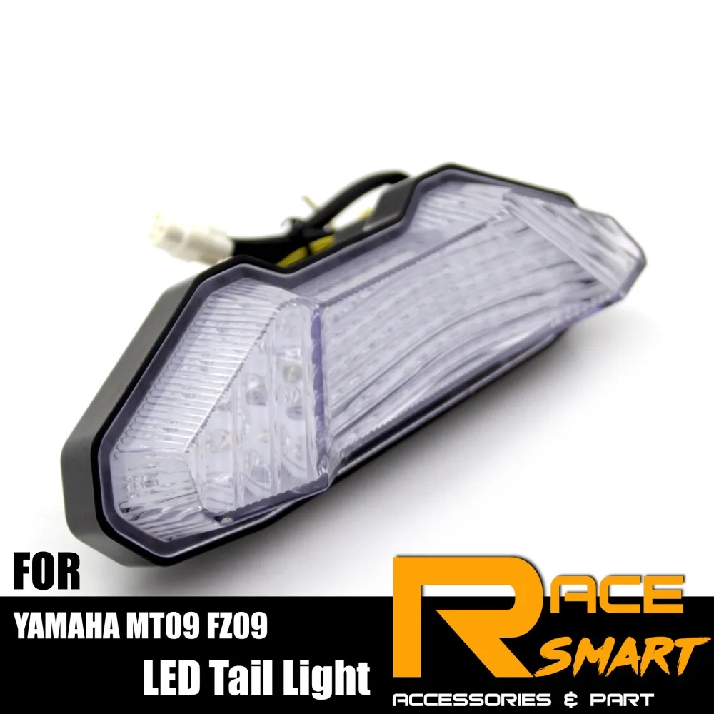 

For YAMAHA MT-09 2014 2015 CNC New style High Quality Plastic LED Brake Tail Light Turn Signal Light Rear Taillight FZ-9