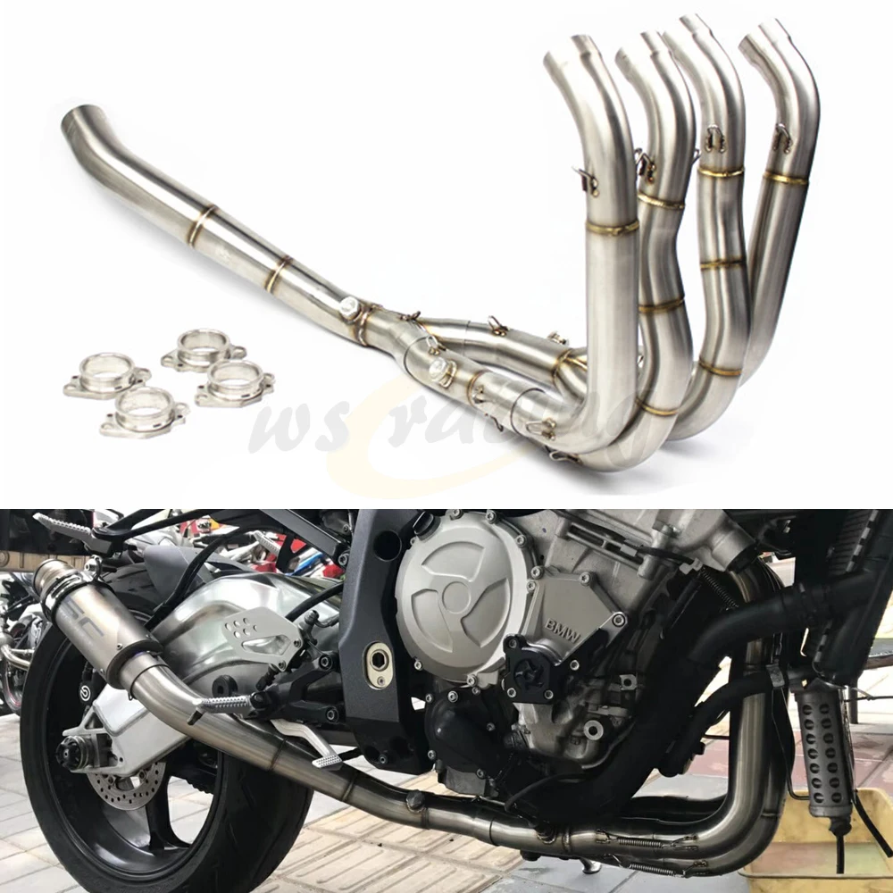 Выхлопная труба из нержавеющей стали для мотоцикла передняя часть BMW S1000RR 2010 2011 2012