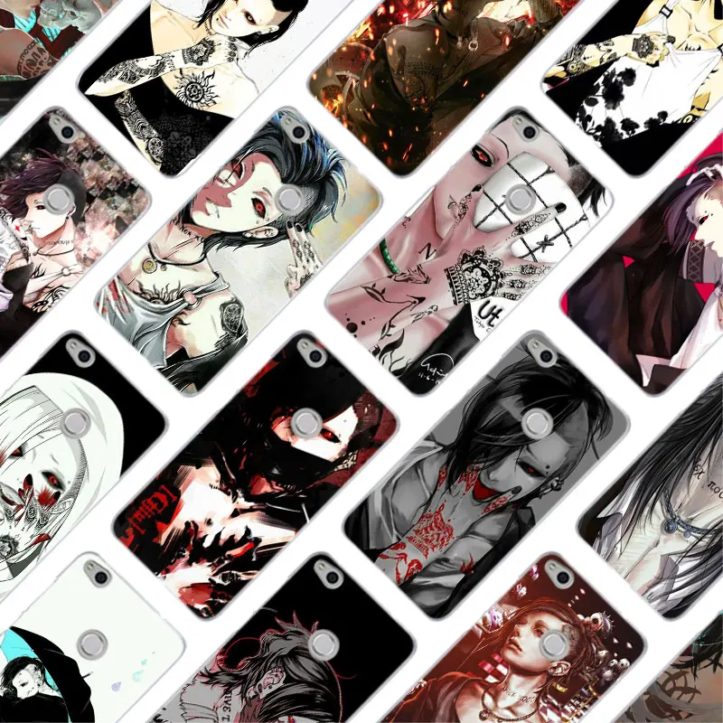 Чехол MLLSE Tokyo Ghoul uta модный жесткий чехол для Huawei NOVA 3 3i 4 Honor V20 8X 8A 7A Pro 7X 7C 7S 8 9 10 Lite Play