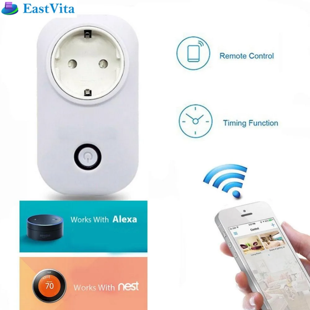 EastVita ЕС Plug WiFi умный пульт дистанционного управления розетка с таймером функция управления для бытовой техники r29