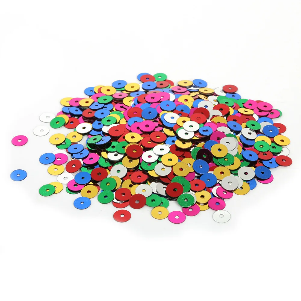 4-6 мм Разноцветные свободные блестки для аксессуаров одежды DIY Ремесло