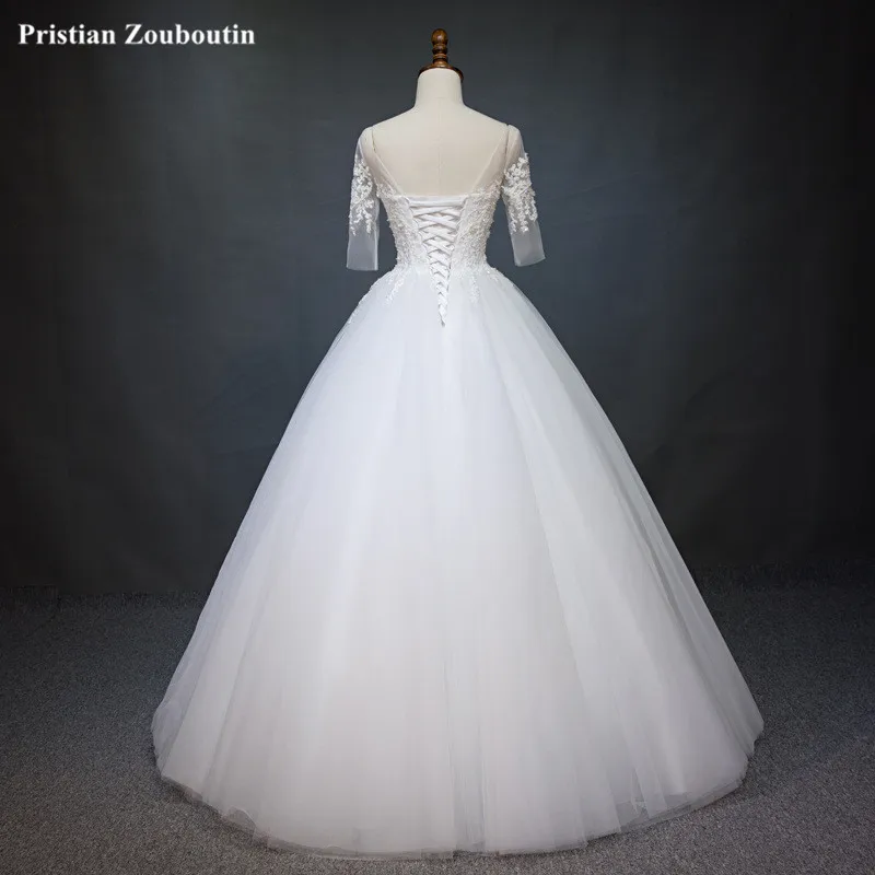 free shipping Vestido De Noiva Designer Wedding Dress brand Dresses o neck robe de mariage bridal gown cheap | Свадьбы и торжества