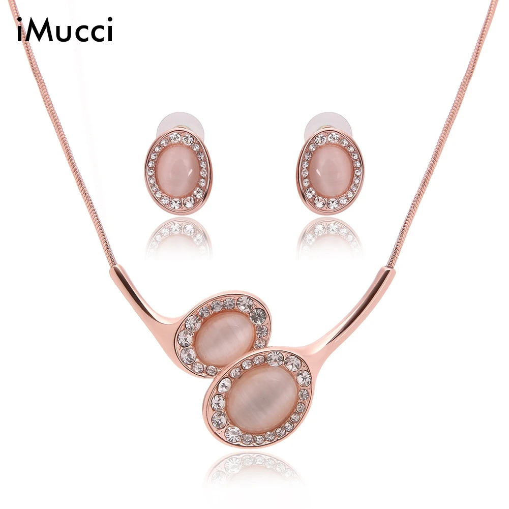 IMucci/Корейская версия новинка из двух частей модные аксессуары кристалл комплект