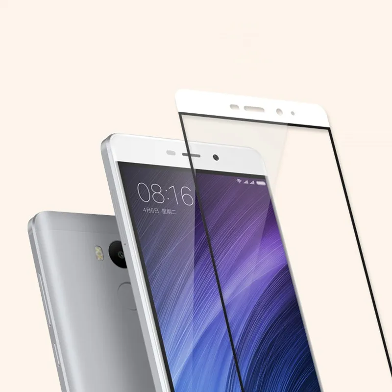 IMIDO For Xiaomi Redmi 4 Pro 64BB Tempered Glass 0.26mm 2.5D Full Cover Screen Protector 32GB 5.0 inch | Мобильные телефоны и