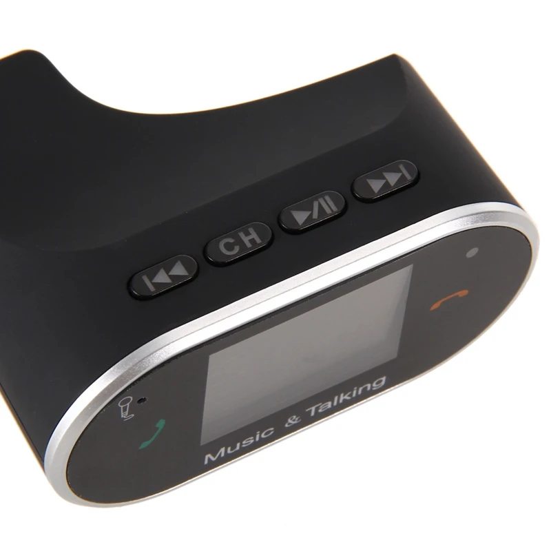 VODOOL FM передатчик громкой связи V2.1+ EDR 0,5 Вт Bluetooth автомобильный комплект с ЖК-дисплеем MP3 плеер беспроводной с пультом дистанционного управления аудио